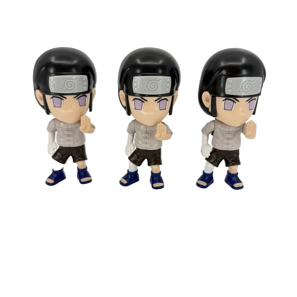 Lot of 3 - 2025 Burger King NARUTO TOYS! Naruto - Neji Hyuga